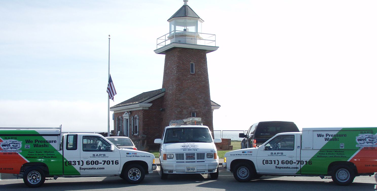 Spot our fleet of trucks around Santa Cruz.
